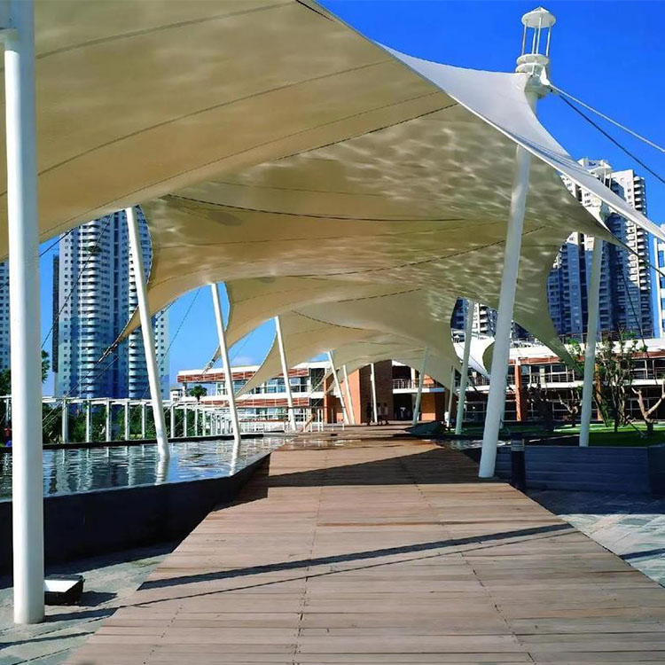 楚雄市膜结构景观棚