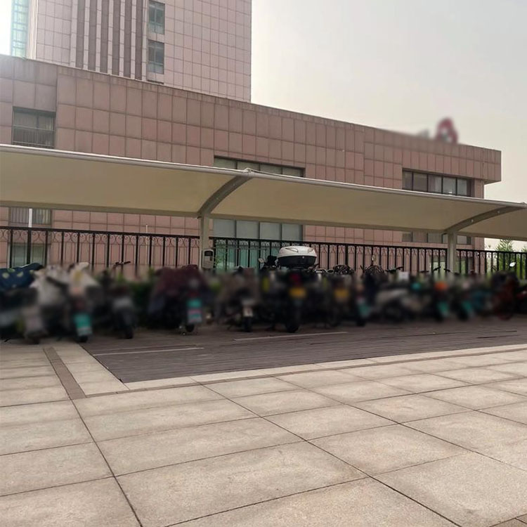 楚雄市膜结构电动车棚